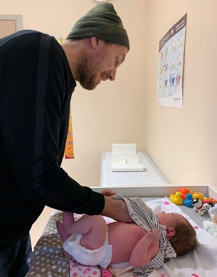 Кирилл Кяро с дочерью