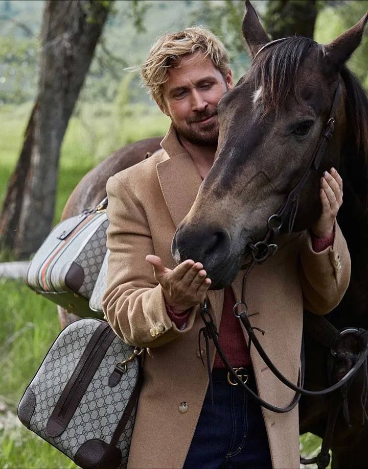 Райан Гослинг в рекламе Gucci, 2025 год