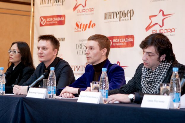 Лариса Луста, Максим Колпаков, Александр Смирнов и Тараш Кикалейшвили
